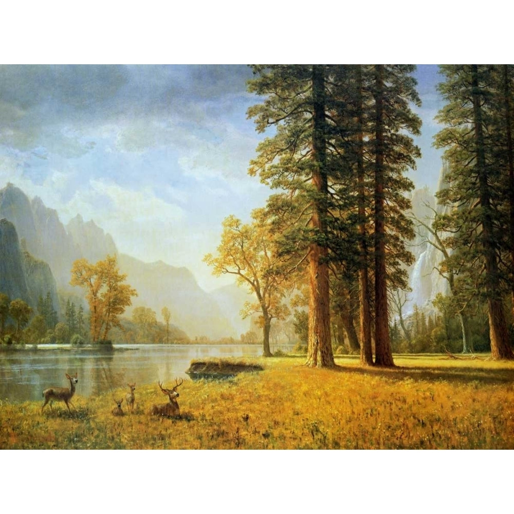 Hetch Hetchy Valley California Poster Print by Albert Bierstadt-VARPDX133306 Image 1