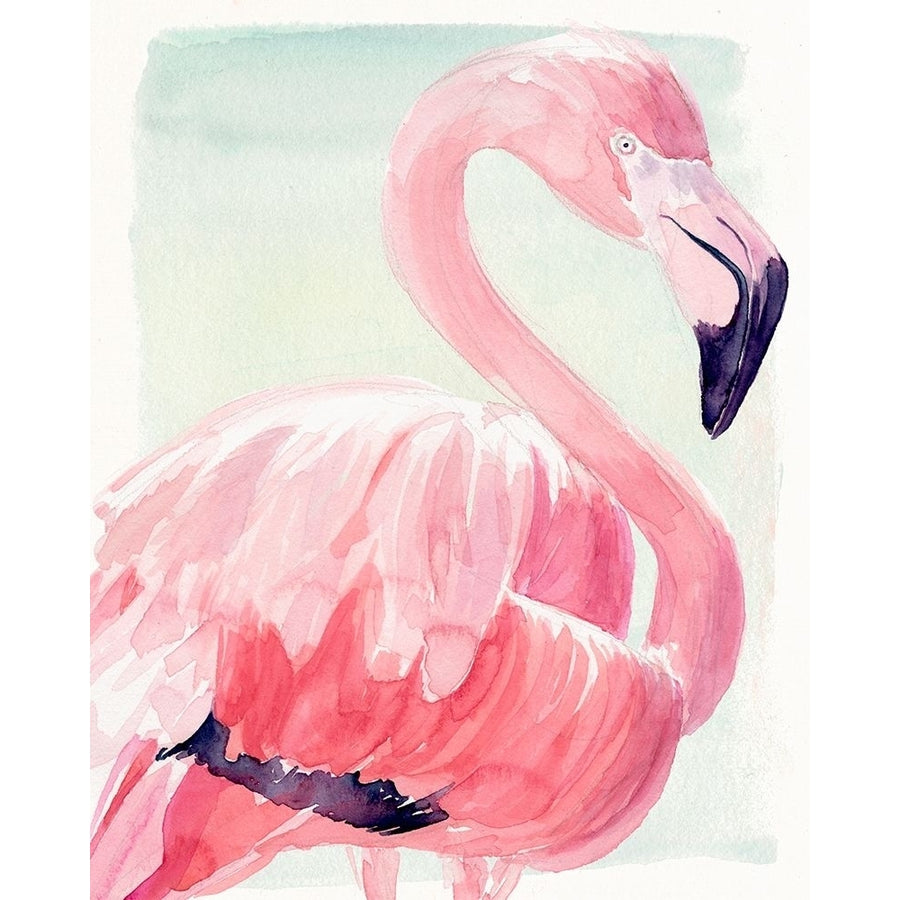 Pastel Flamingo II Poster Print - Jennifer Paxton Parker-VARPDX133346Z Image 1