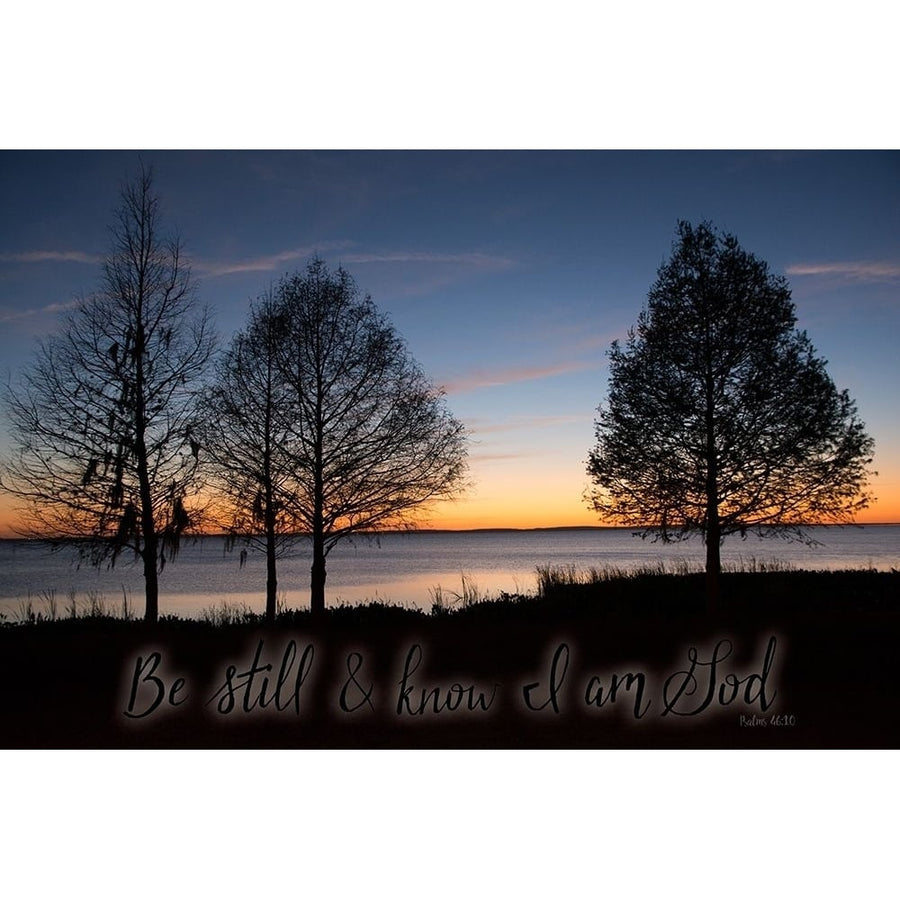 Be Still and Know I Am God Poster Print by Debbie ODell-VARPDX13363H Image 1