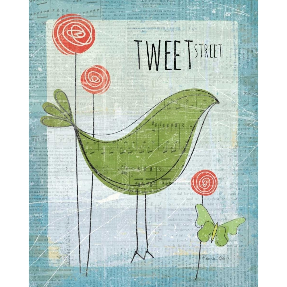 Tweet Street Poster Print by Belinda Aldrich-VARPDX13379 Image 2