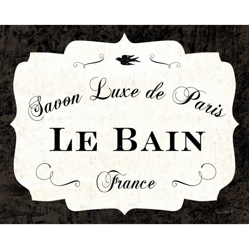 Le Bain Luxe II Poster Print by Sue Schlabach-VARPDX13390 Image 1