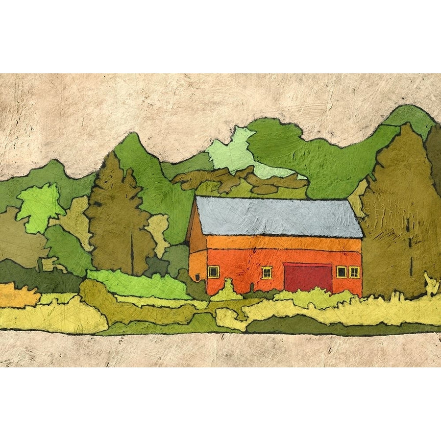 Cabin in the Green Forest Poster Print by Ynon Mabat-VARPDX13464 Image 1