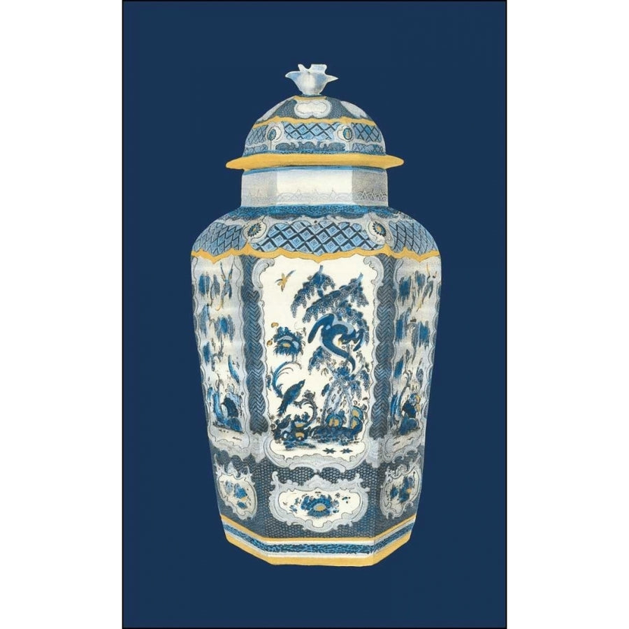 Asian Urn in Blue and White II Poster Print - Studio Vision-VARPDX13484Z Image 1