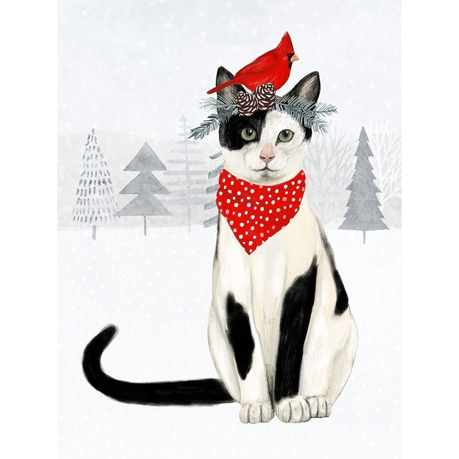 Christmas Cats and Dogs VI Poster Print - Victoria Borges-VARPDX134923D Image 1