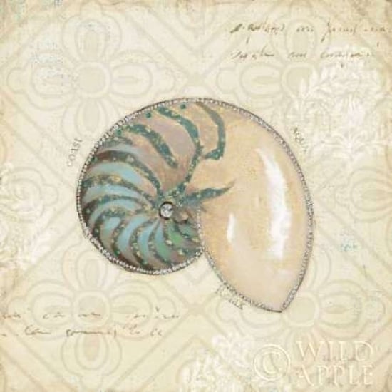 Beach Treasures III Poster Print by Emily Adams-VARPDX13496 Image 1