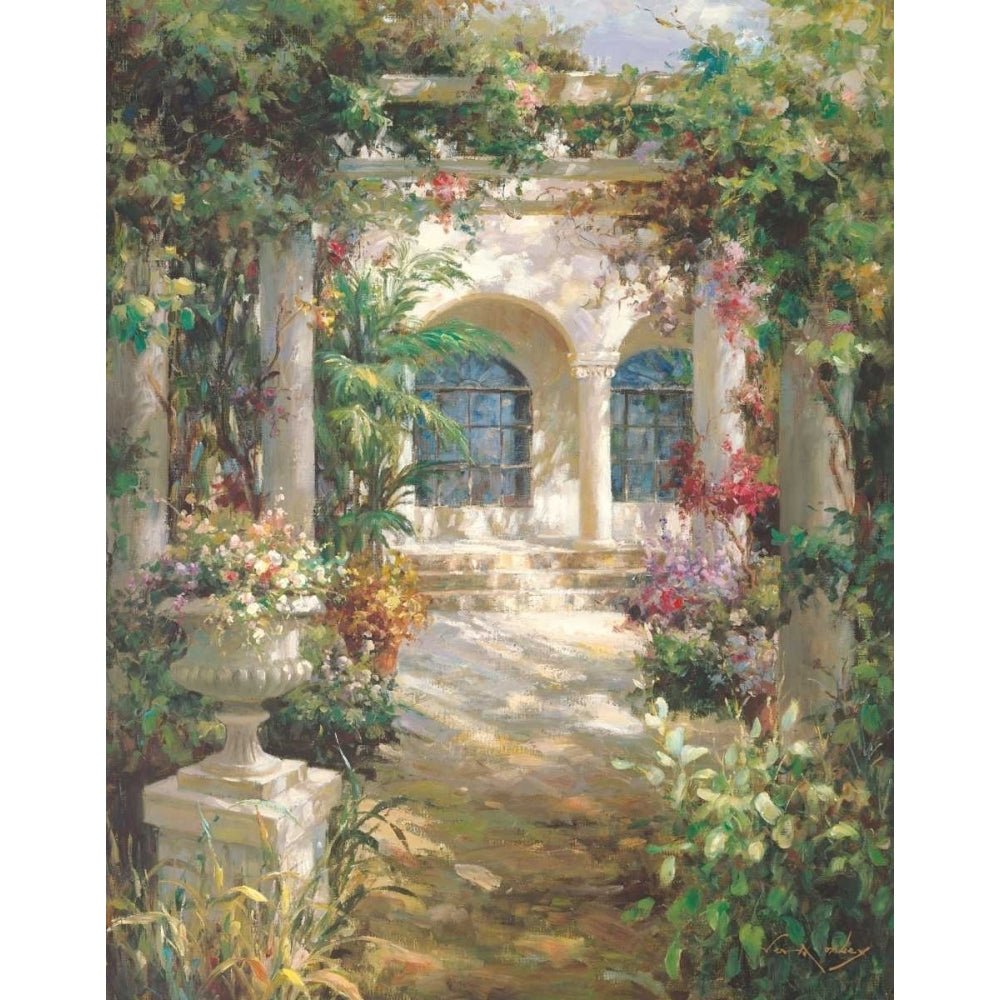 Courtyard Shadows Poster Print by Vail Oxley-VARPDX134OXL0996 Image 2