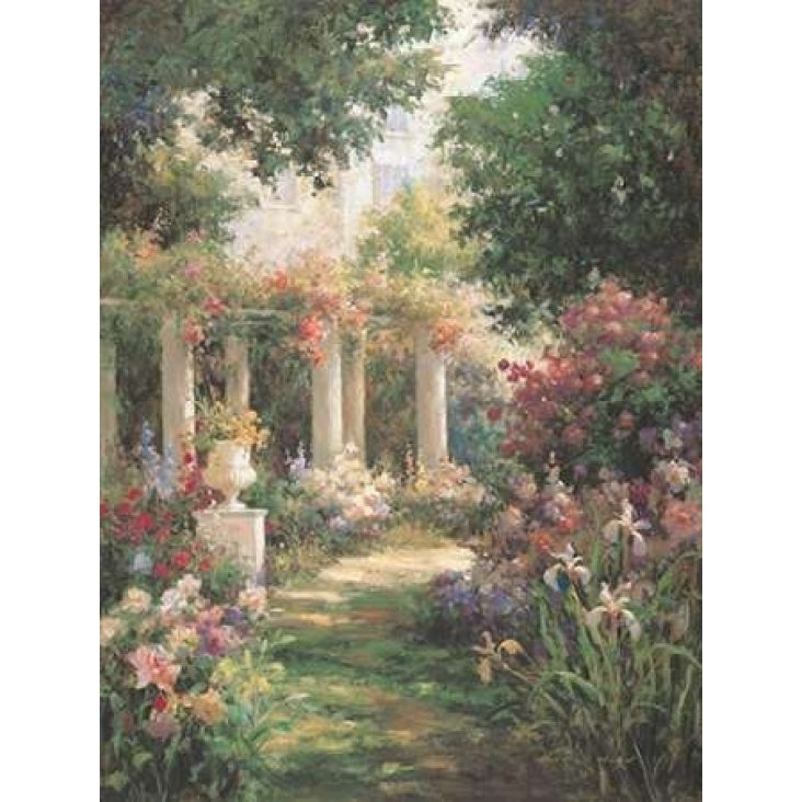 Ancient Garden Columns Poster Print by Vail Oxley-VARPDX134OXL0999 Image 1