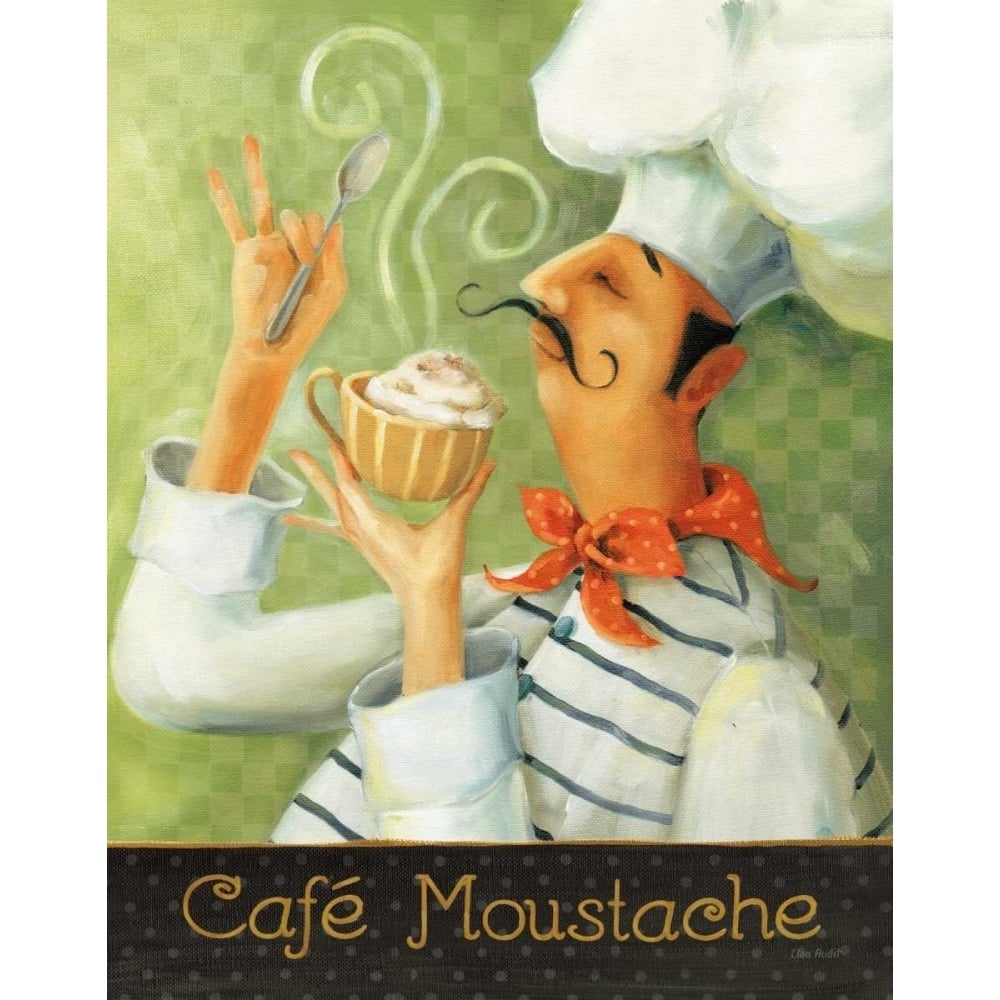 Cafe Moustache II Poster Print by Lisa Audit-VARPDX13517 Image 2