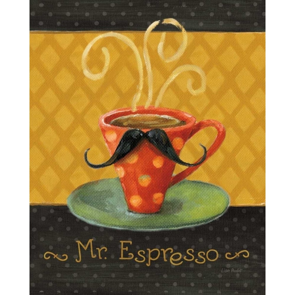 Cafe Moustache III Poster Print by Lisa Audit-VARPDX13518 Image 2