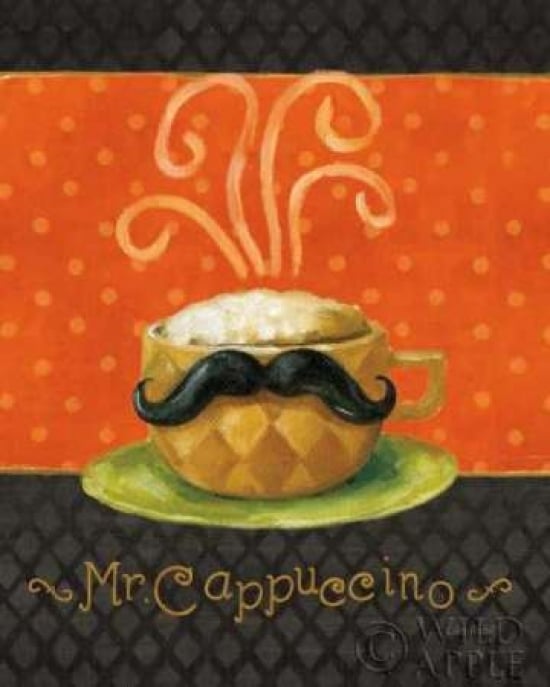 Cafe Moustache IV Poster Print by Lisa Audit-VARPDX13519 Image 1