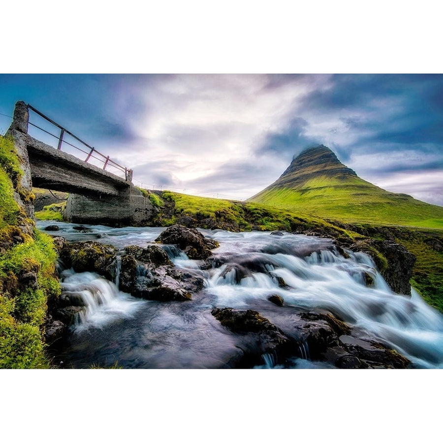 An Evening at Kirkjufellfoss Poster Print by Andy Amos-VARPDX13530B Image 1