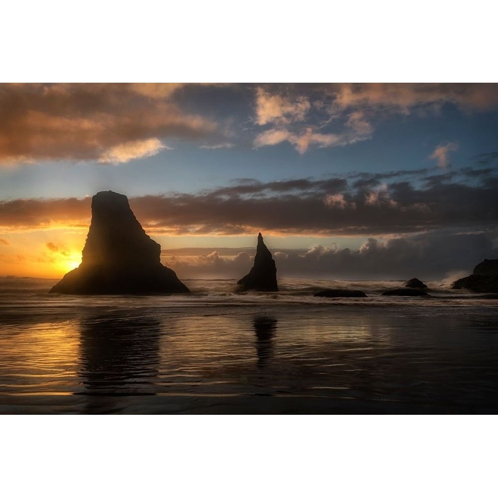 Island Sunsets Poster Print by Andy Amos-VARPDX13531BB Image 1