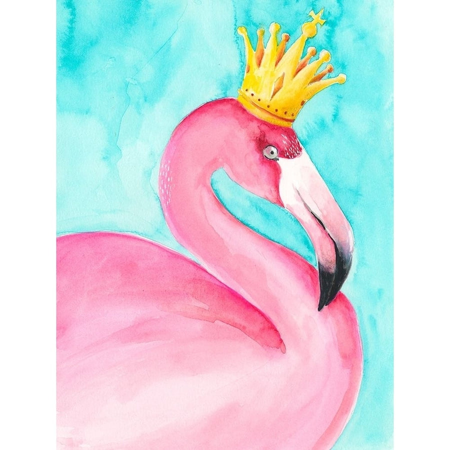 Flamingo Queen II Poster Print - Regina Moore-VARPDX135595D Image 1