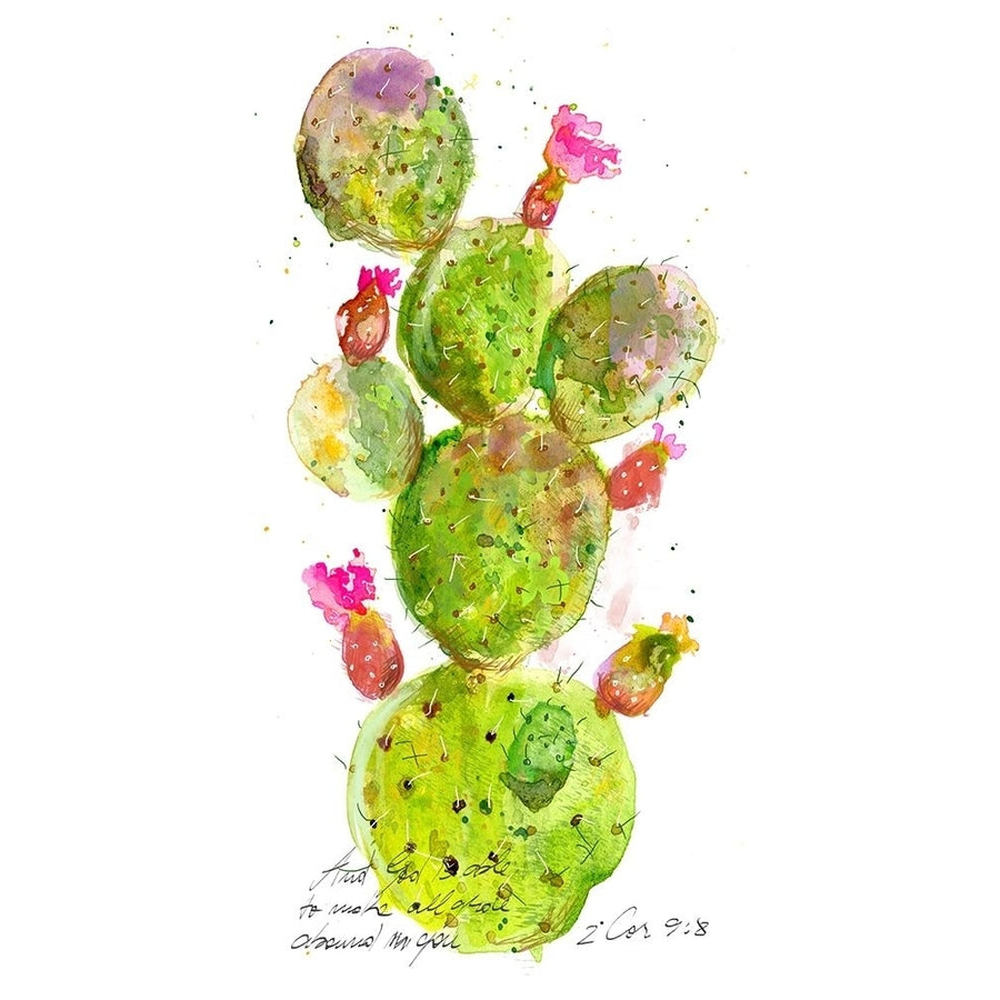 Cactus Verse III Poster Print - Ingrid Blixt-VARPDX135970GG Image 1