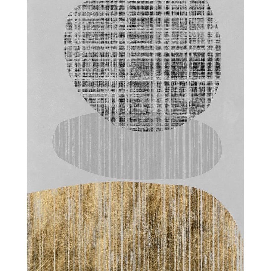 Gilded Shapes II Poster Print - Jennifer Goldberger-VARPDX136077GG Image 1