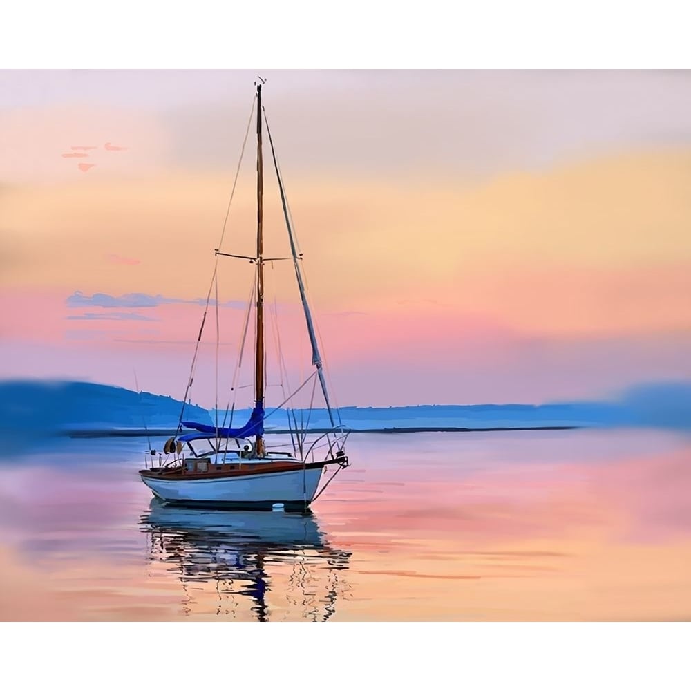 Sailing Portrait I Poster Print - Emily Kalina-VARPDX136282Z Image 1