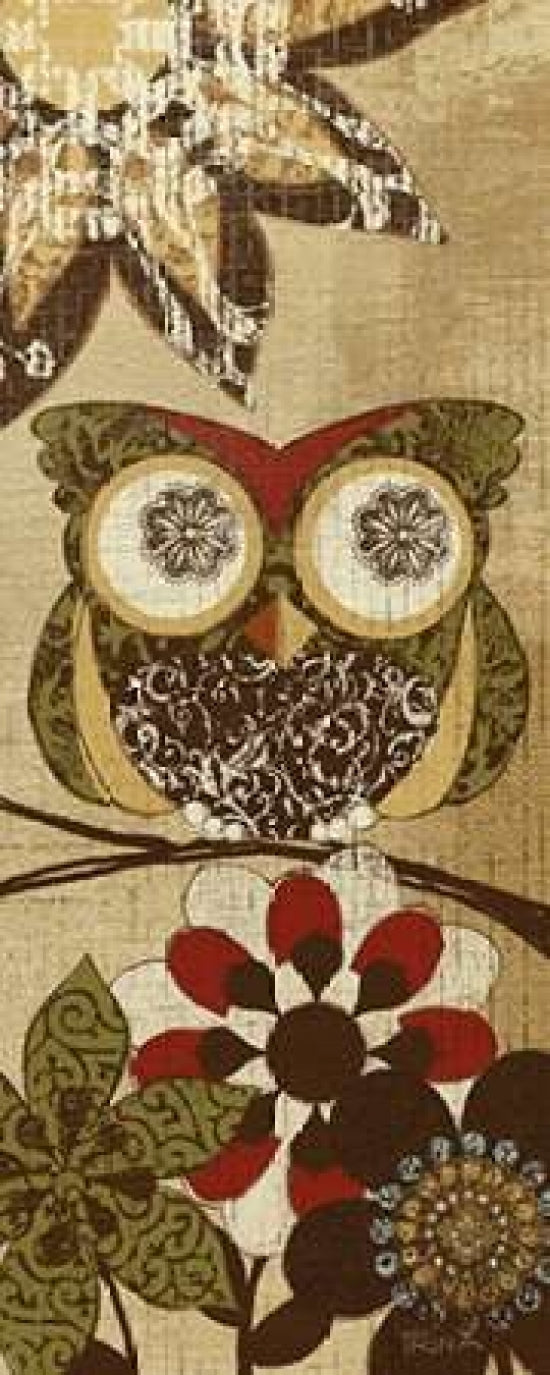 Owls Wisdom I Poster Print by Katrina Craven-VARPDX13640 Image 1