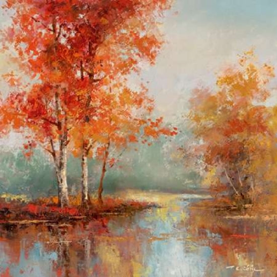 Autumns Grace I Poster Print by T.C. Chiu-VARPDX13646 Image 1