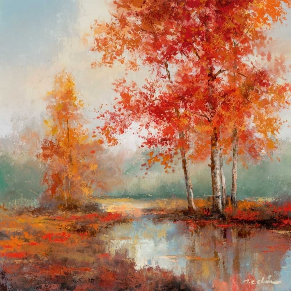 Autumns Grace II Poster Print by T.C. Chiu-VARPDX13647 Image 2