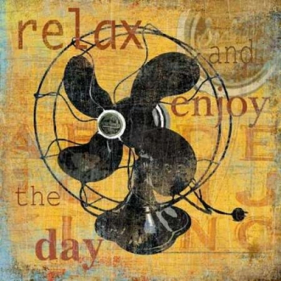 Relax And Enjoy the Day Poster Print by Carol Robinson-VARPDX13684 Image 1