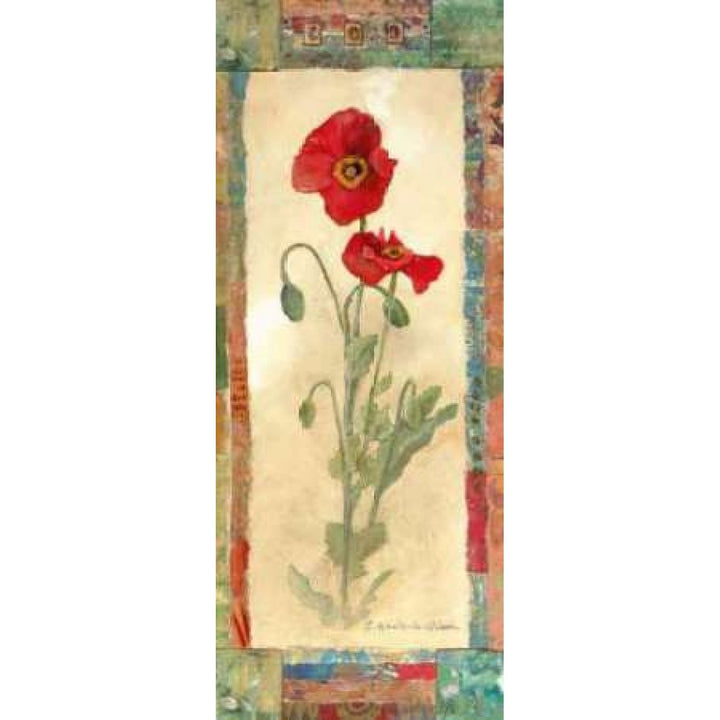 Poppy Montage Poster Print by Charlene Olson-VARPDX13686 Image 1