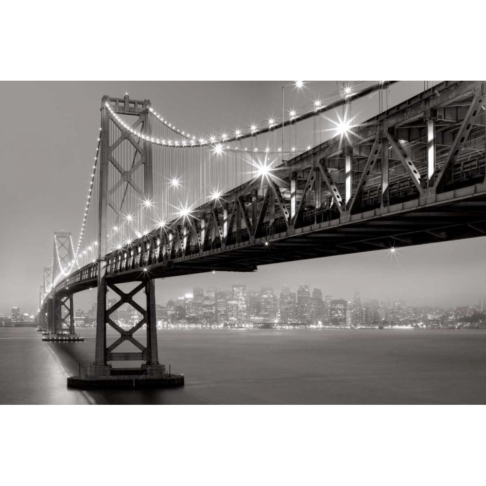 Bay Bridge at Night Poster Print by Aaron Reed-VARPDX13697 Image 1