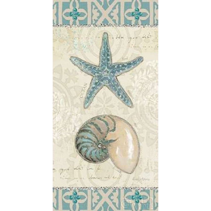 Beach Treasures I Poster Print by Emily Adams-VARPDX13721 Image 1