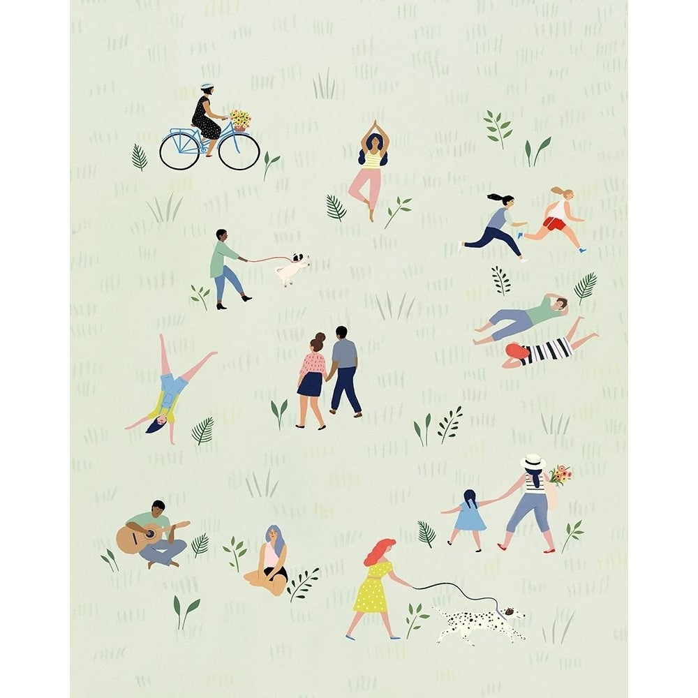 Park People I Poster Print - Victoria Borges-VARPDX137237GG Image 1