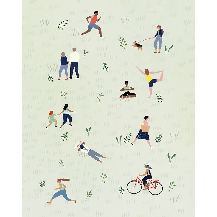 Park People II Poster Print - Victoria Borges-VARPDX137238GG Image 1