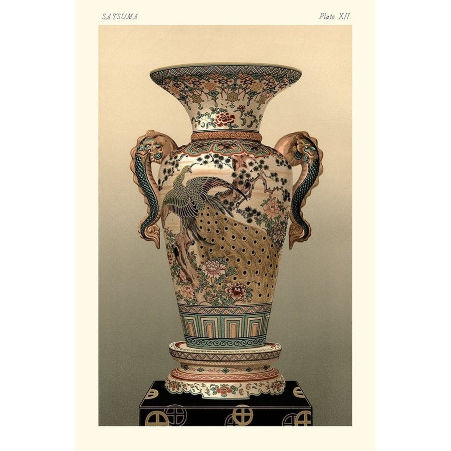 Satsuma Vase Pl. XII Poster Print - George Audsley-VARPDX137304Z Image 1