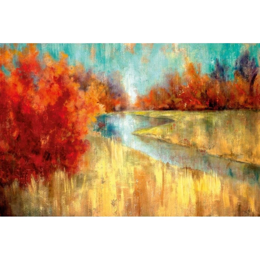 Autumn River Poster Print by Carol Robinson-VARPDX13768 Image 1