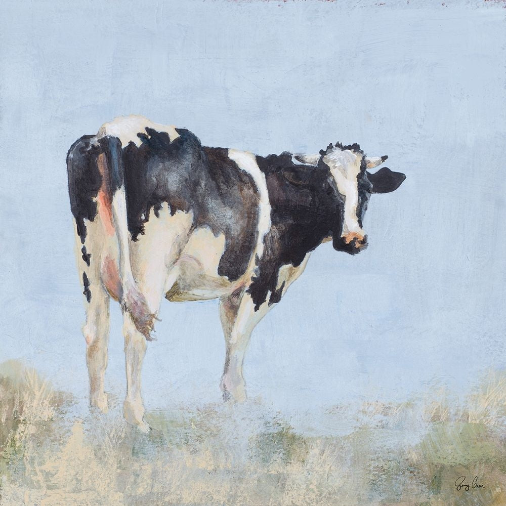 Posing Cow Poster Print by Jenny Green-VARPDX13793 Image 2