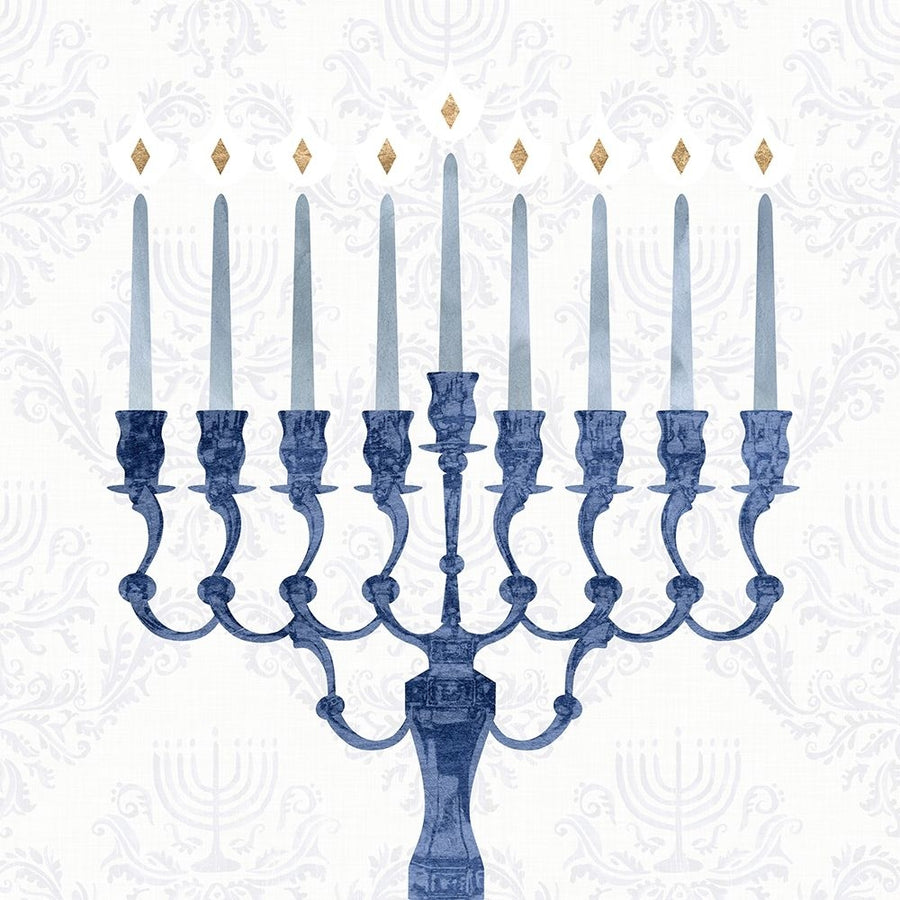 Sophisticated Hanukkah I Poster Print - Victoria Borges-VARPDX137951D Image 1