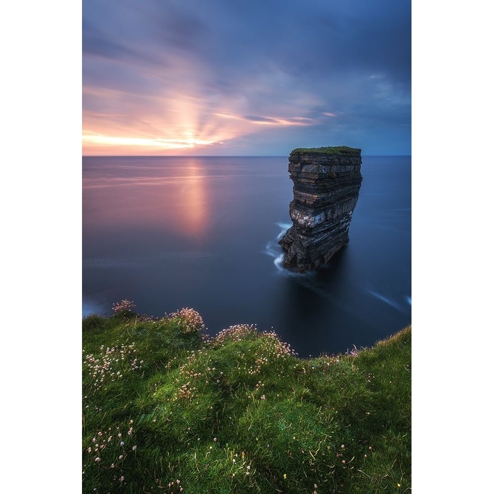 Ireland - Downpatrick Head Poster Print - Jean Claude Castor-VARPDX1380155 Image 1