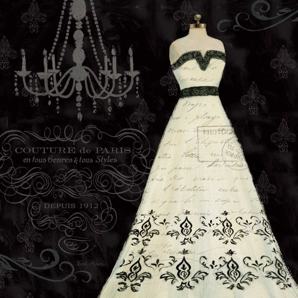 French Couture II Poster Print by Emily Adams-VARPDX13843 Image 2