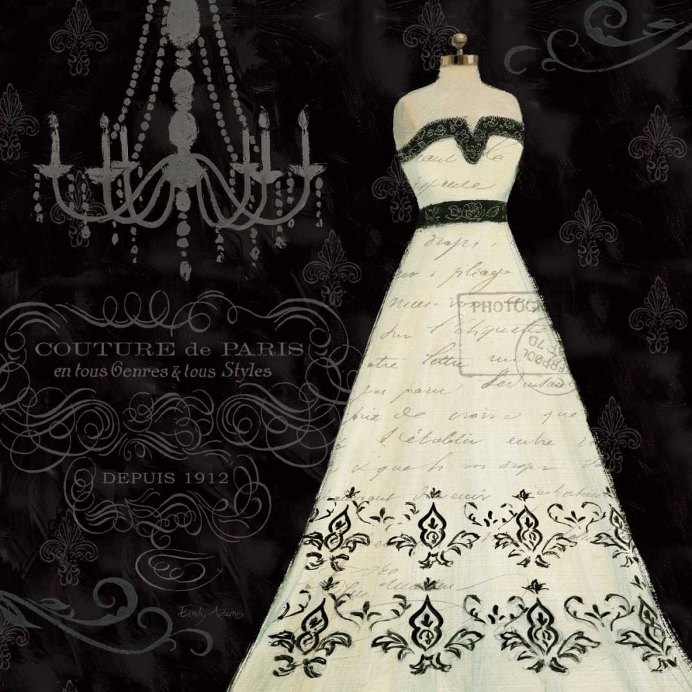 French Couture II Poster Print by Emily Adams-VARPDX13843 Image 1