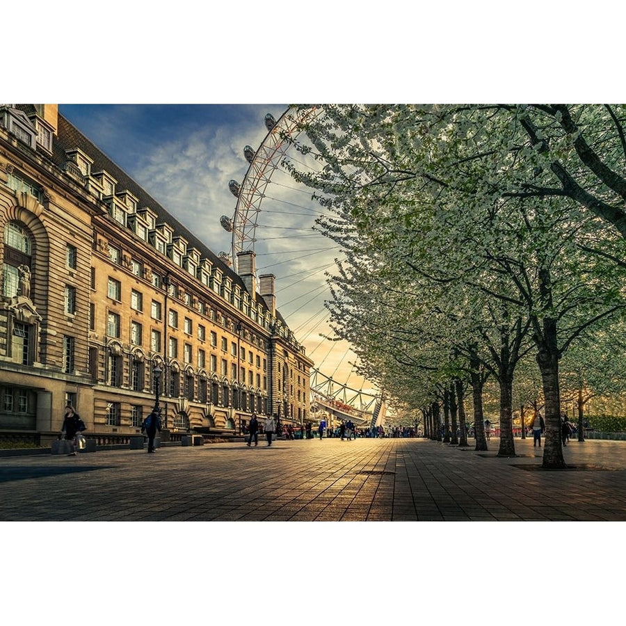 Last Daylights At The London Eye Poster Print - Nader El Assy-VARPDX1391178 Image 1