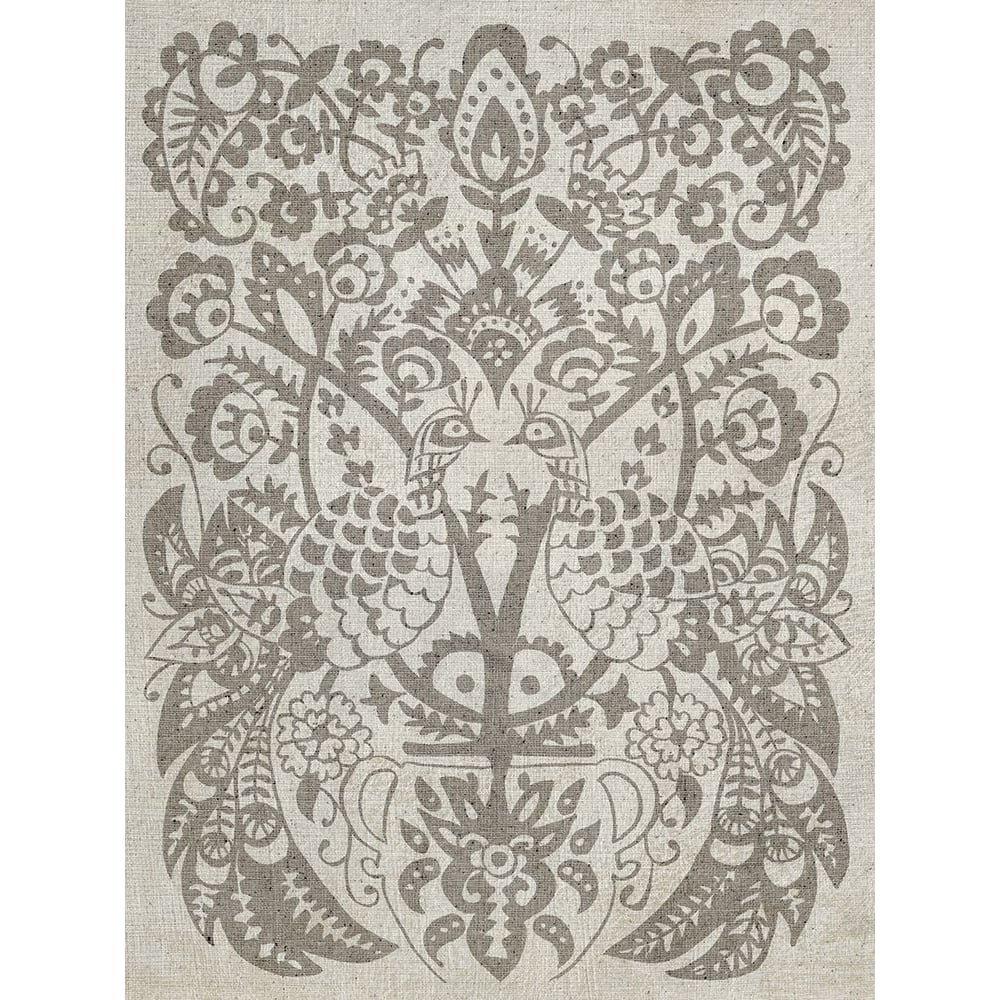 Peacock Damask I Poster Print - Chariklia Zarris-VARPDX139759Z Image 1