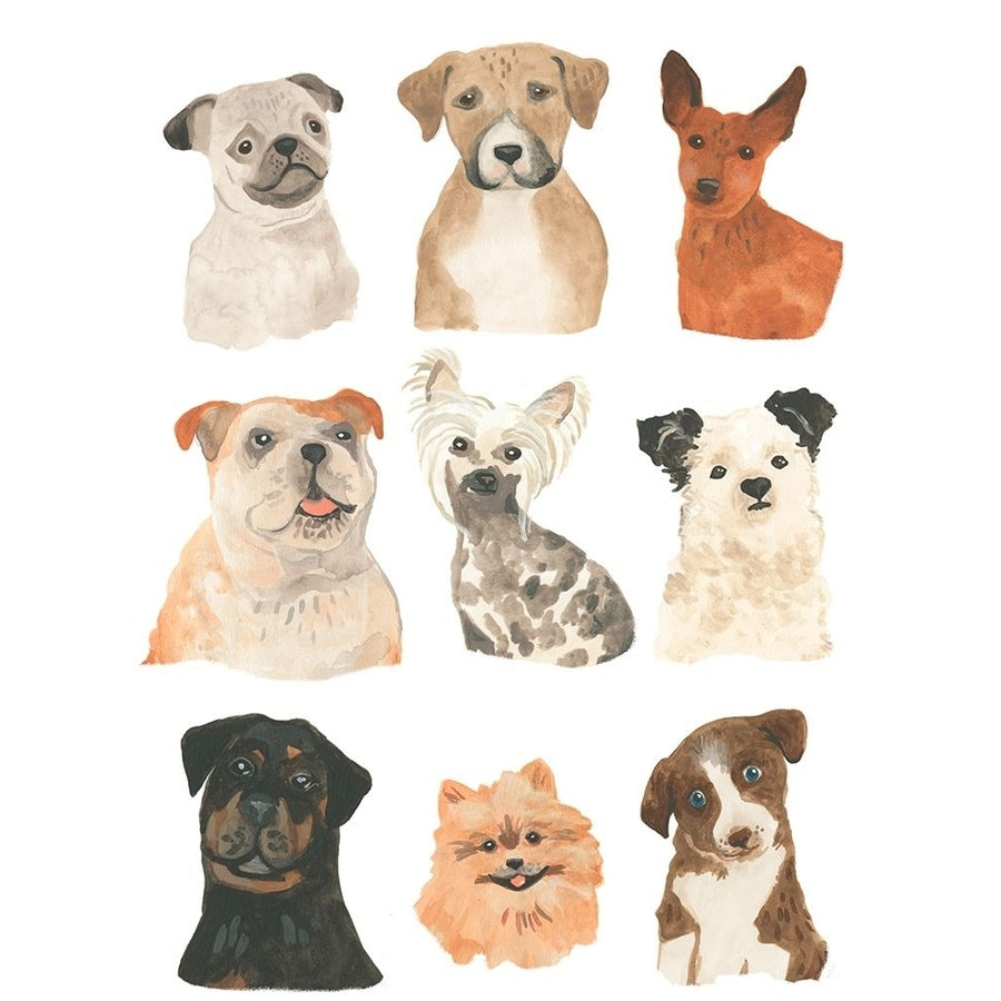 Doggos and Puppers I Poster Print - June Erica Vess-VARPDX140061GG Image 1