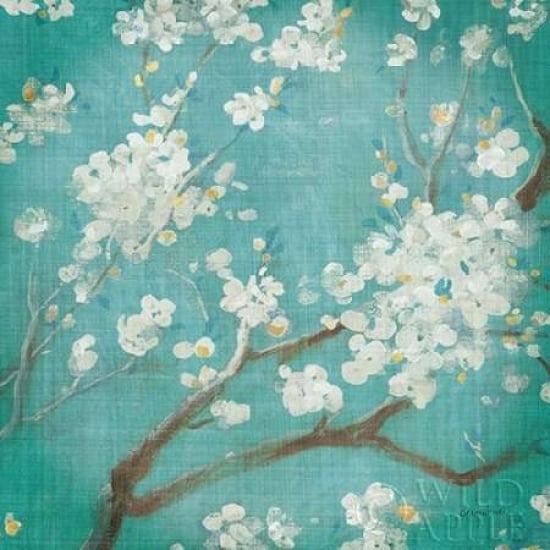 White Cherry Blossoms I Poster Print by Danhui Nai-VARPDX14008 Image 1