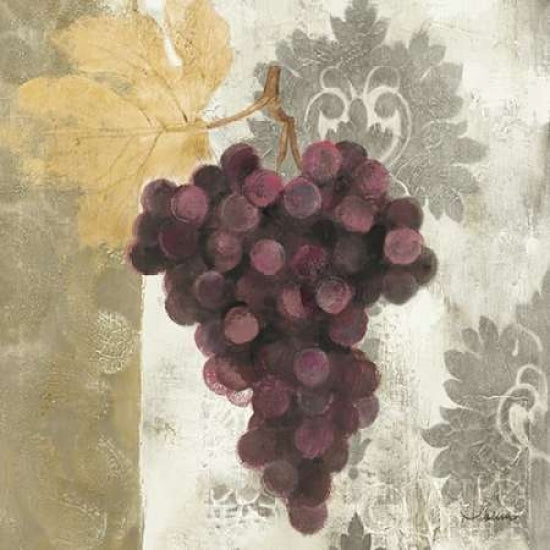 Acanthus and Paisley With Grapes I Poster Print by Albena Hristova-VARPDX14010 Image 1