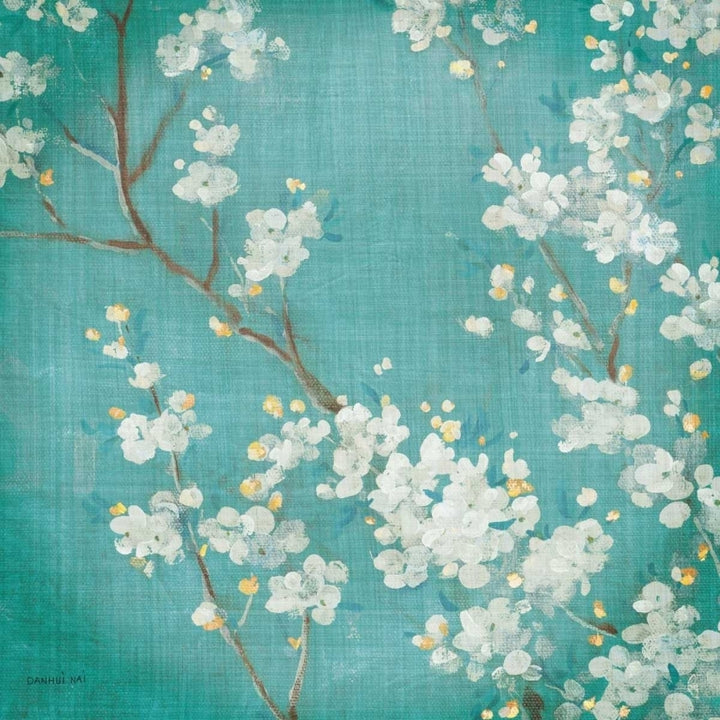 White Cherry Blossoms II Poster Print by Danhui Nai-VARPDX14009 Image 2