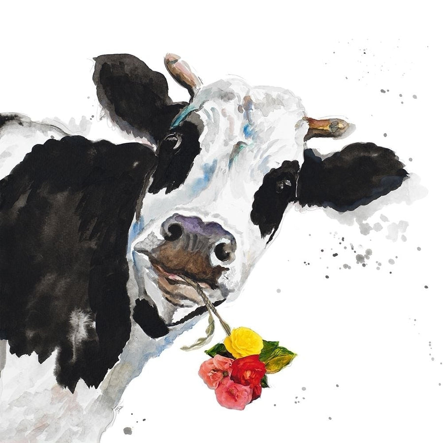 Crazy Cow Poster Print by Patricia Pinto-VARPDX14011A Image 1