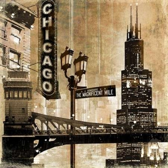 Chicago Poster Print by Kelly Donovan-VARPDX14051 Image 1