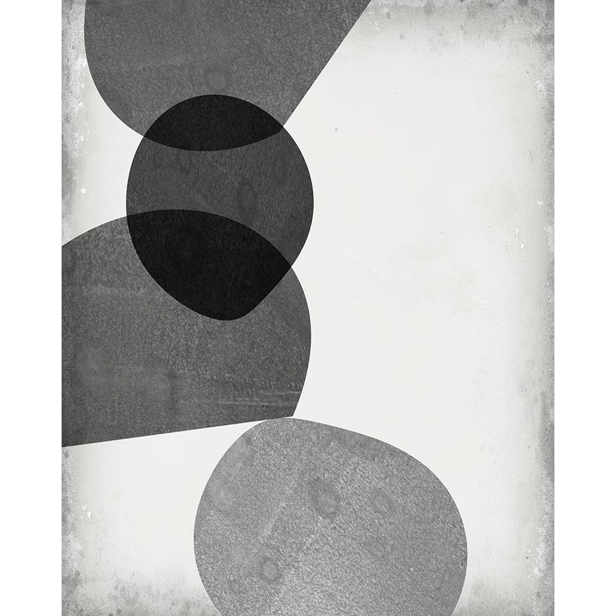 Grey Shapes II Poster Print - Jennifer Goldberger-VARPDX140706GG Image 1