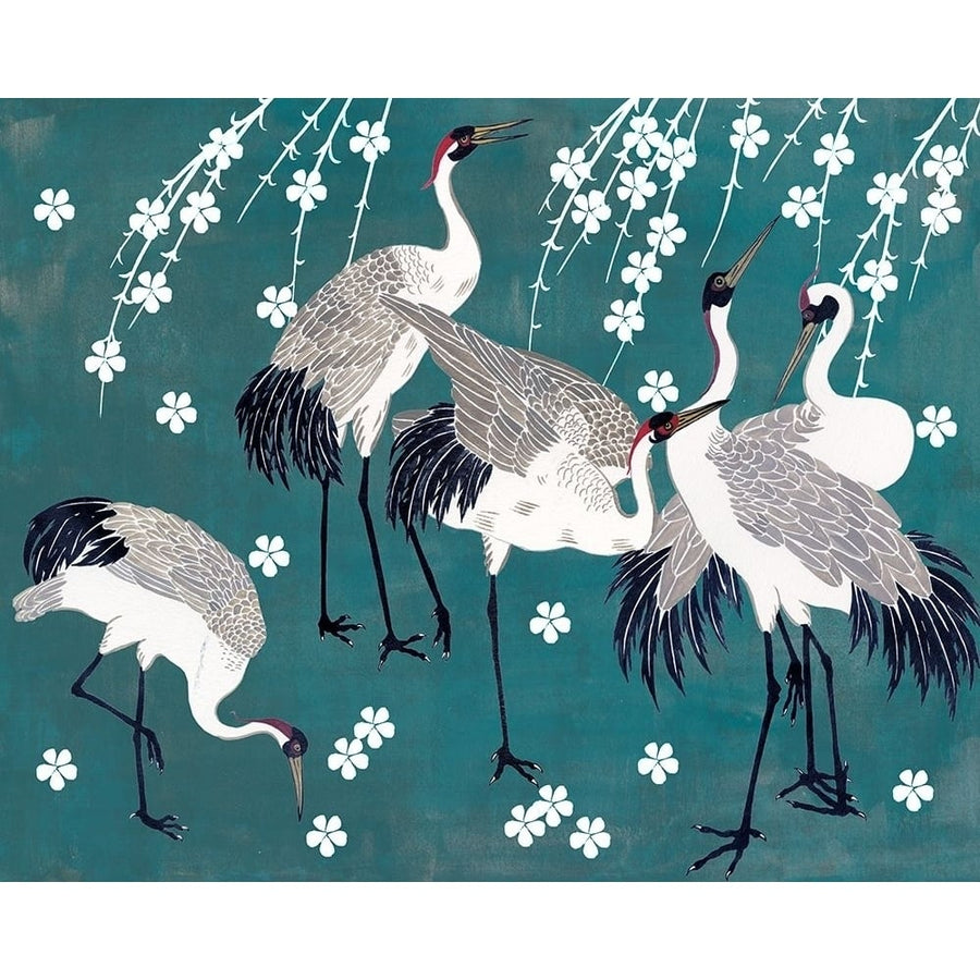 Crane at Night II Poster Print - Melissa Wang-VARPDX141034GG Image 1