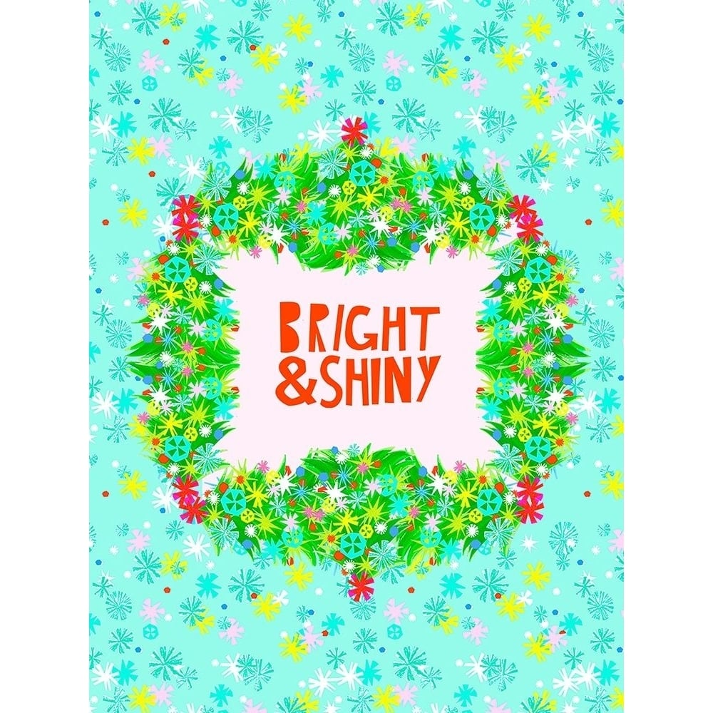 Merry and Bright V Poster Print - Blanckslate-VARPDX141049D Image 1