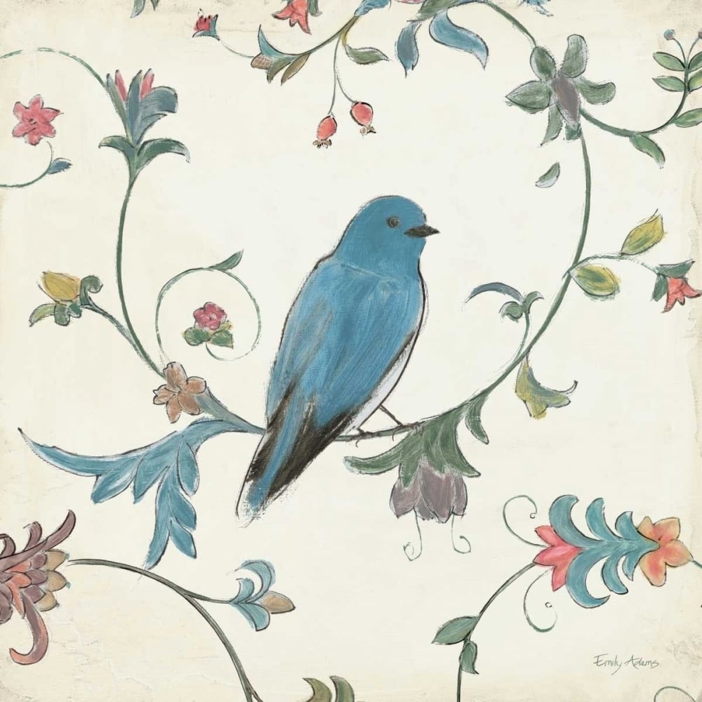 Birds Gem I Poster Print by Emily Adams-VARPDX14122 Image 2