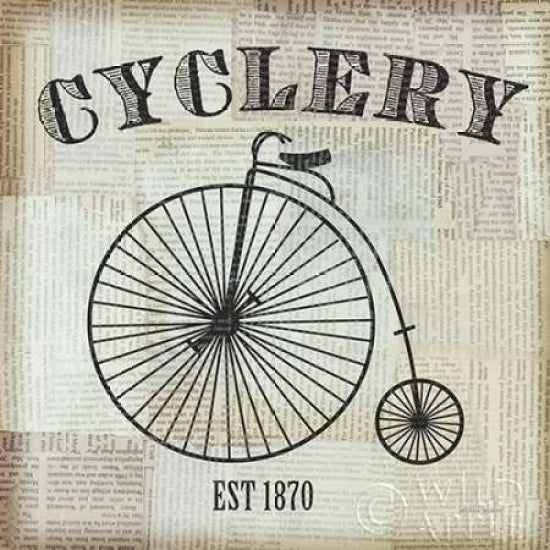 Cyclery Poster Print by Michael Mullan-VARPDX14130 Image 1