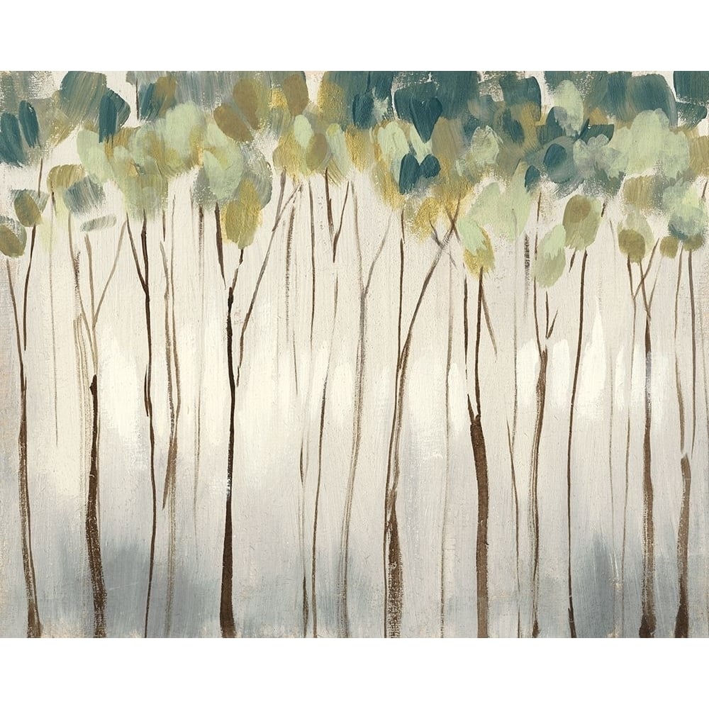 Viridian Treeline I Poster Print - Jennifer Goldberger-VARPDX141376Z Image 1